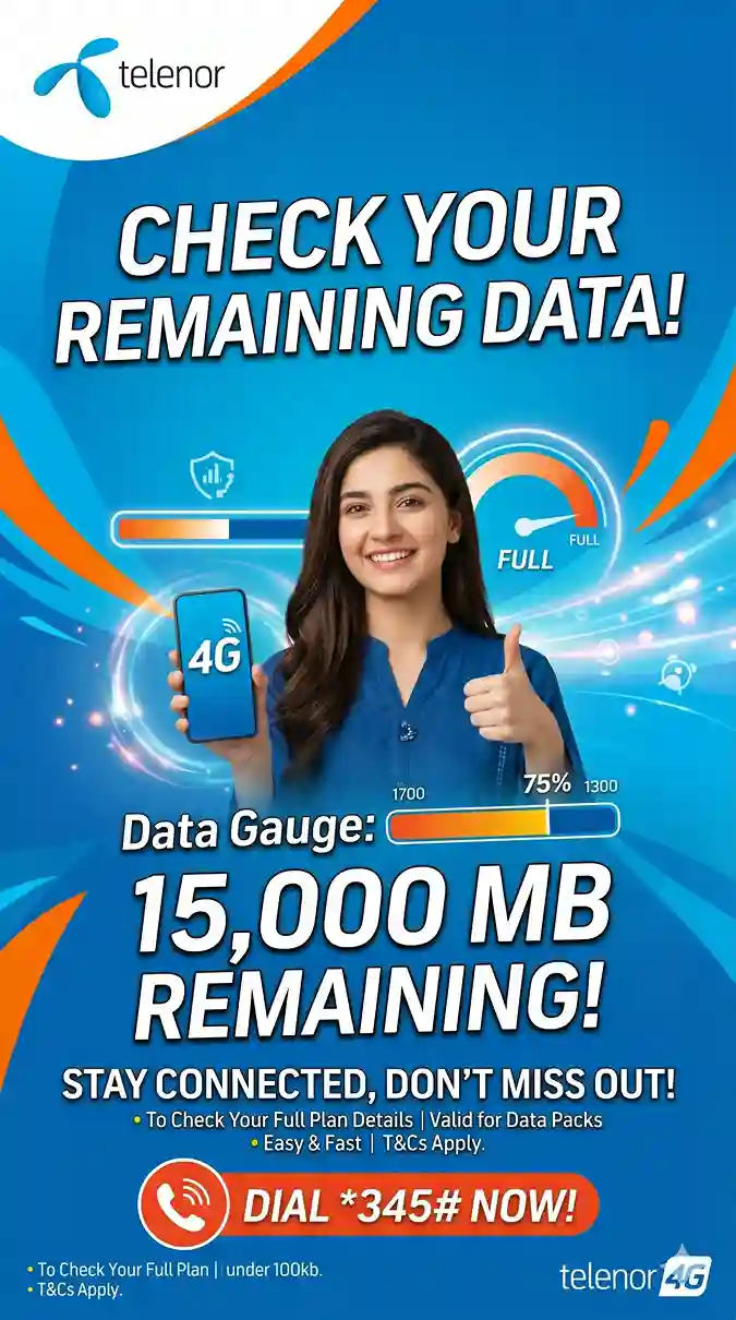 How To Check Telenor Remaining Data 1 telenor remaining data check